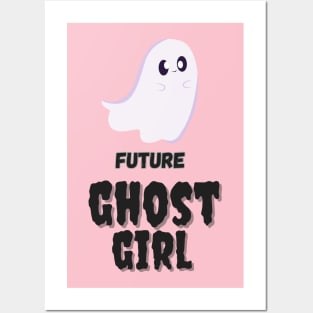 FUTURE GHOST GIRL Posters and Art